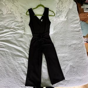 Anthropologie paper bag waist jumpsuit.